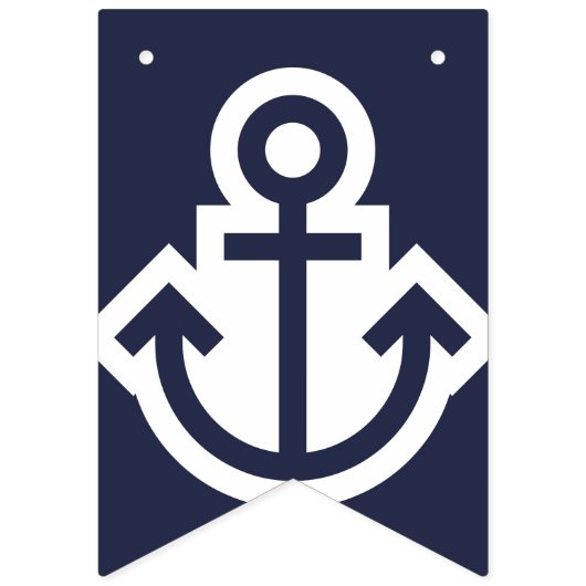 Alles verankert Seeflagge Wimpelkette (Erste Fahne)