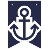 Alles verankert Seeflagge Wimpelkette (Dritte Fahne)