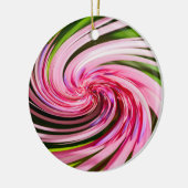 Alles verdreht keramik ornament (Links)