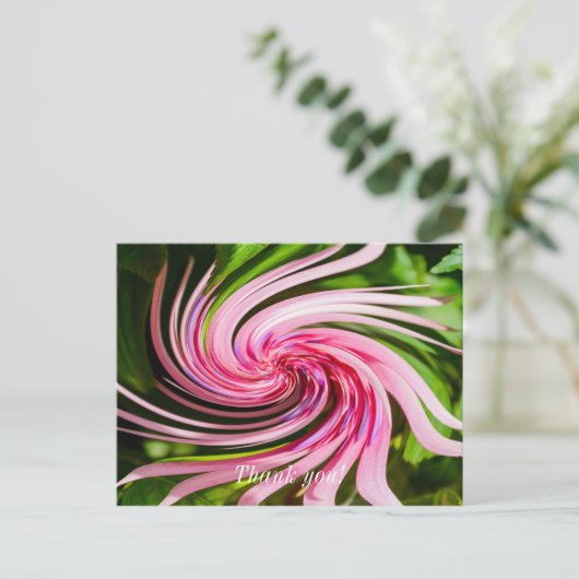 Alles verdreht postkarte (Stehend Vorderseite)