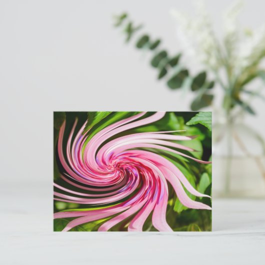 Alles verdreht postkarte (Stehend Vorderseite)