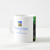 Alles verkleidet und nirgendwo hin zu Natur Kunst Kaffeetasse (Vorderseite Links)