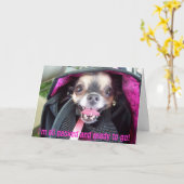 Alles verpackt und fertig karte (Gelbe Blume)