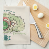 Alles wächst in DER GRAFschaft™ Geschirrtuch (Viertel Falte)