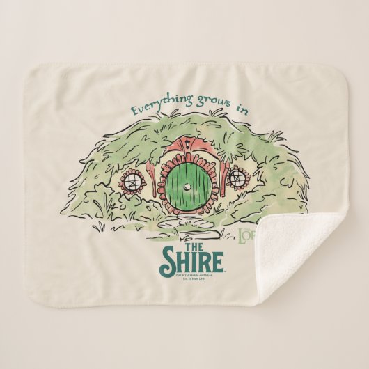 Alles wächst in DER GRAFschaft™ Sherpadecke (Vorderseite (Horizontal))