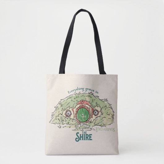 Alles wächst in DER GRAFschaft™ Tasche (Vorderseite)