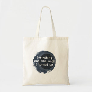Alles war gut, bis ich die Tasche hochkam