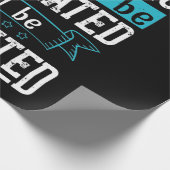 Alles, was automatisiert werden kann, wird automat geschenkpapier (Ecke)