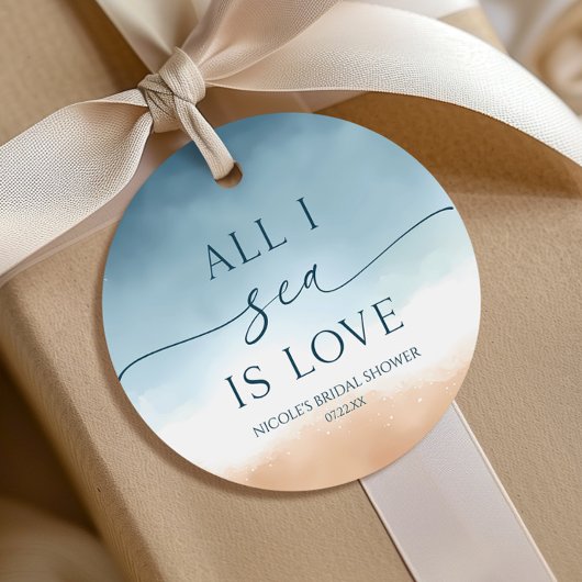 Alles, was das Meer ist Liebe Ocean Beach Shore Br Geschenkanhänger