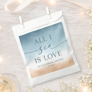 Alles, was das Meer ist Liebe Ocean Beach Shore Br Geschenktütchen