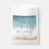 Alles, was das Meer ist Liebe Ocean Beach Shore Br Geschenktütchen (Vorderseite)