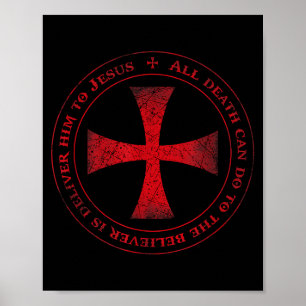 Alles, was der Tod dem Gläubigen antun kann, ist, Poster