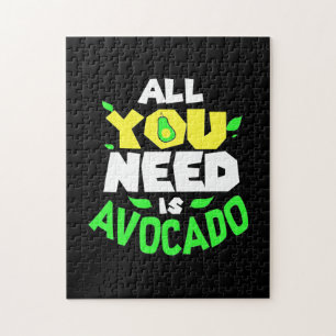 Alles was du brauchst ist Avocado Puzzle