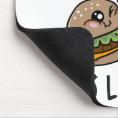 Alles, was du brauchst, ist das Mittagessen Mousepad (Ecke)