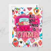 Alles, was du brauchst, ist die Begrüßung der Mutt Postkarte (Vorne/Hinten)