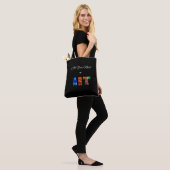"Alles, was du brauchst, ist Kunst" Tasche (Am Model)