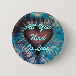 Alles, was du brauchst, ist Liebe Button