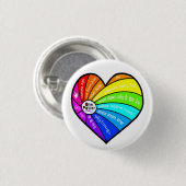 Alles, was du brauchst, ist Liebe Button (Vorne & Hinten)
