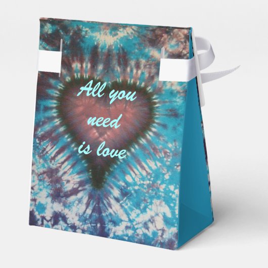 Alles, was du brauchst, ist Liebe Geschenkschachtel (Rückseite)