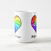 Alles, was du brauchst, ist Liebe Kaffeetasse (Mittel)