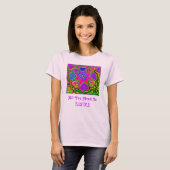 "Alles, was du brauchst, ist Liebe" Ladys" T - Shi T-Shirt (Vorne ganz)