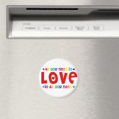Alles was du brauchst ist Liebe Magnet (In Situ (Geschirrspüler))