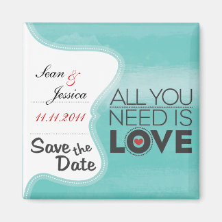 Alles, was du brauchst, ist Liebe! Magnet