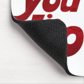 Alles was du brauchst ist Liebe Mousepad (Ecke)