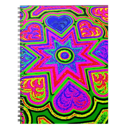 "Alles was du brauchst ist Liebe" Notebook/Journal Notizblock (Vorderseite)