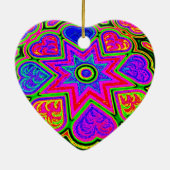 'Alles, was du brauchst, ist Liebe' Ornament (Hinten)