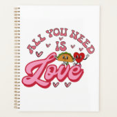 Alles, was du brauchst, ist Liebe Planer (Vorderseite)