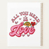 Alles, was du brauchst, ist Liebe Planer (Rückseite)