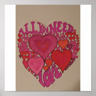 Alles, was du brauchst, ist Liebe! Poster