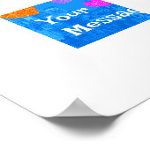 Alles, was du brauchst, ist Liebe Poster (Ecke)