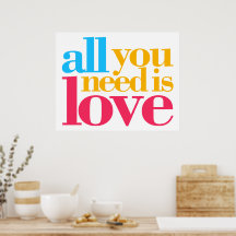 Alles was du brauchst ist Liebe