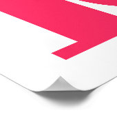 Alles was du brauchst ist Liebe Poster (Ecke)