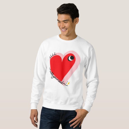 Alles was du brauchst ist Liebe Sweatshirt (Vorne ganz)