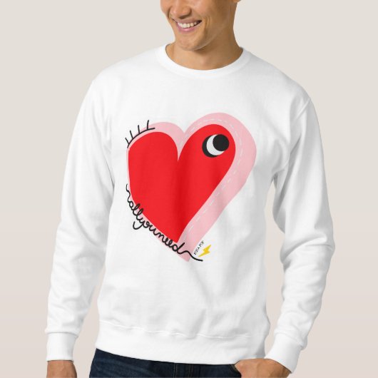 Alles was du brauchst ist Liebe Sweatshirt (Vorderseite)