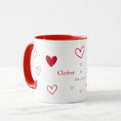 Alles was du brauchst ist Liebe Tasse (Vorderseite Links)