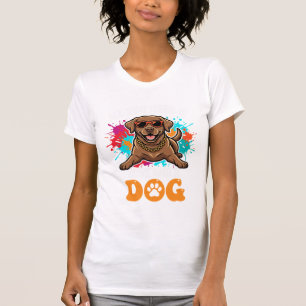 Alles was du brauchst ist Liebe und ein Hund Grafi T-Shirt