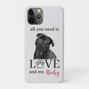 Alles, was du brauchst, ist Liebe und mein Hund –  Case-Mate iPhone Hülle