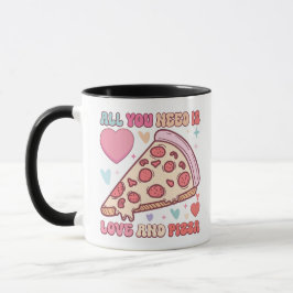 Alles was du brauchst ist Liebe und Pizza | Funny  Tasse