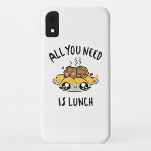 Alles was du brauchst ist Mittagessen Case-Mate iPhone Hülle