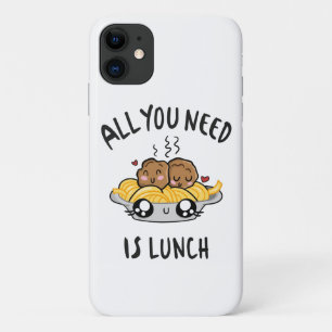 Alles was du brauchst ist Mittagessen Case-Mate iPhone Hülle