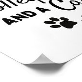 Alles, was du brauchst, ist Volleyball und eine Ka Poster (Ecke)