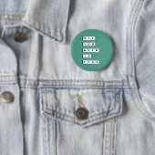 Alles, was du brauchst, ist weniger, Minimalistisc Button (Beispiel)