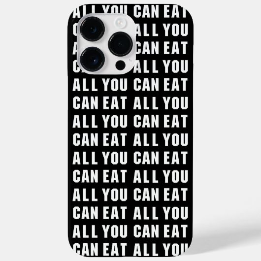 ALLES WAS DU ESSEN KANNST Case-Mate iPhone HÜLLE (Rückseite)