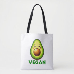Alles, was du kannst, kann ich Vegan Happy Avocado Tasche