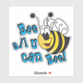 Alles, was du sein kannst aufkleber (Blatt)