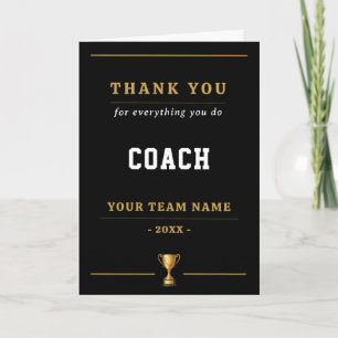 Alles-was-du-tust-Trophäe-Trainer Dankeskarte
